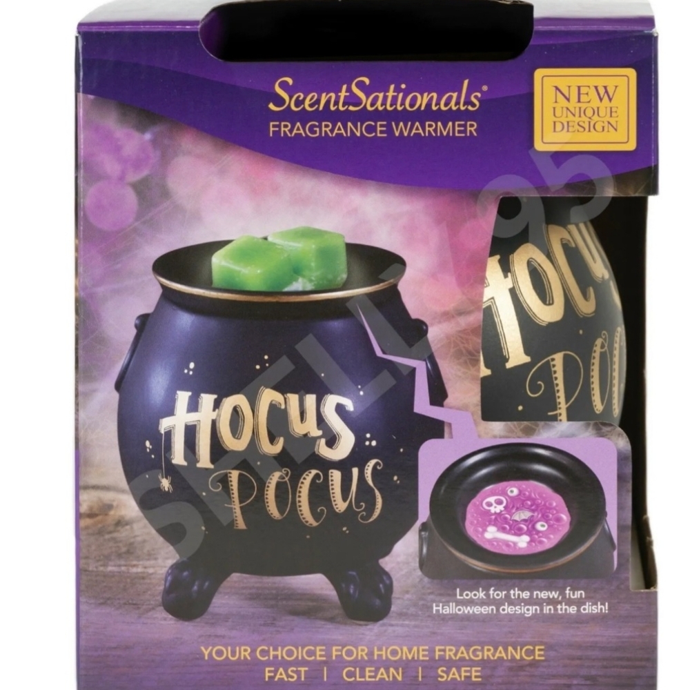 Hocus pocus cauldron wax warmer